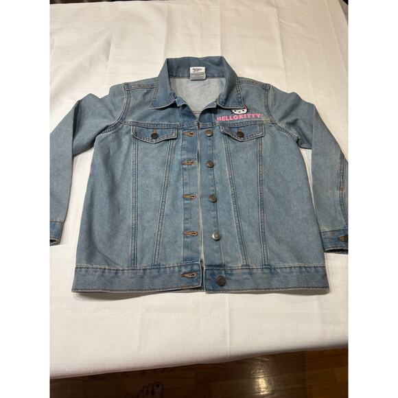 Sanrio Hello Kitty and Friends Denim Jean Jacket Girls Size L - Picture 2 of 7